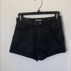 Forever 21 Black Jean Shorts
